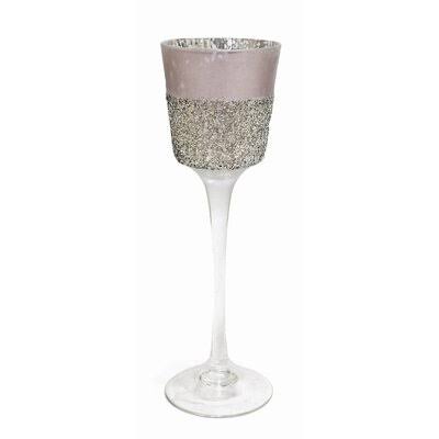 Glass Candle Holder H9976